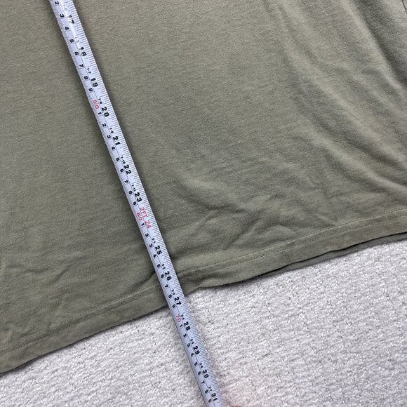 Chlorophylle T-shirt Graphic Spell Out Short Sleeve Men M Military Green Outdoor - Picture 8 of 13